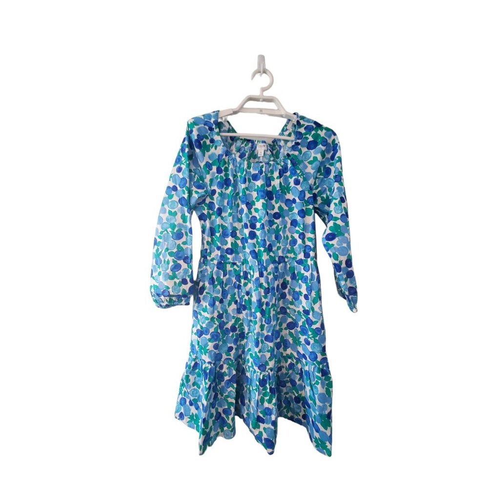 J Crew dress womens size 6 scoopneck mini Emerald Isla pockets